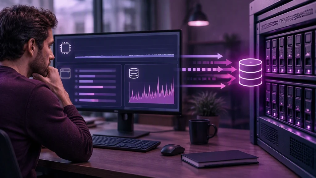 Giải thích tranh chấp I/O lưu trữ: Vì sao ứng dụng đình trệ dù CPU vẫn rảnh và tác động đến hiệu năng hệ thống