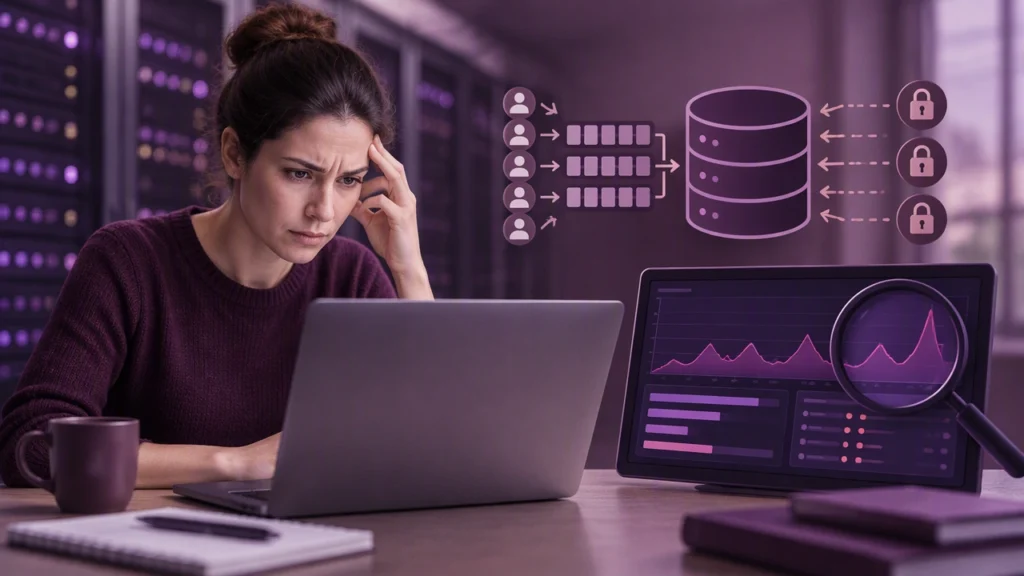 Vì sao cơ sở dữ liệu chậm vào giờ cao điểm và cách nhận biết thời gian chờ khóa